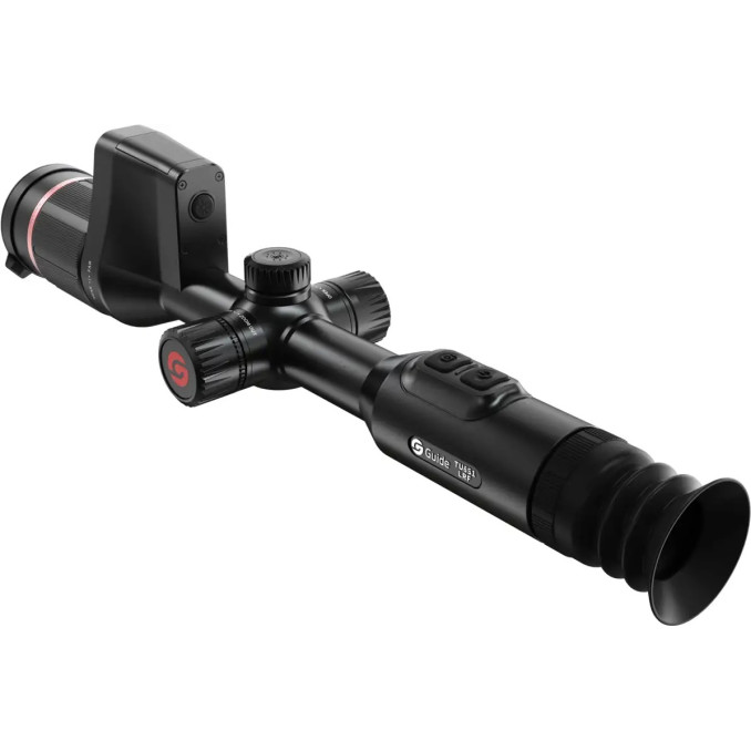Тепловізійний приціл Guide TU651 Gen2 LRF 2,4-18,9x50 640x480@12μm VOx. 2000 м