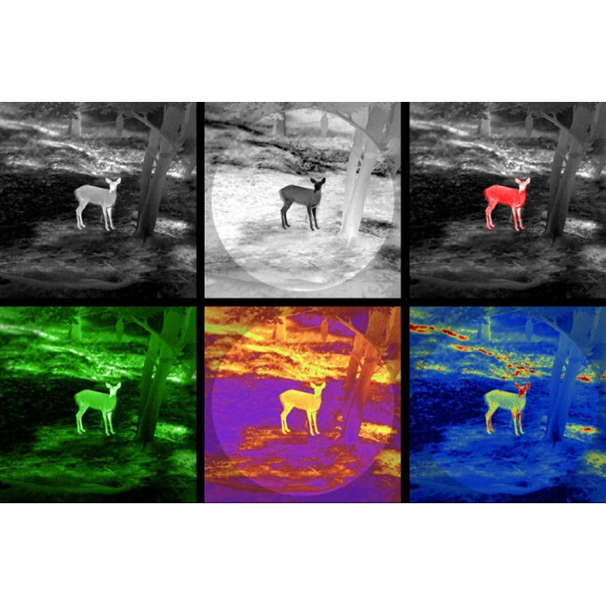 Бинокуляр тепловизионный GUIDE TN650 2,8-22,4x50 640x480@12μm VOx с дальномером 1500 м