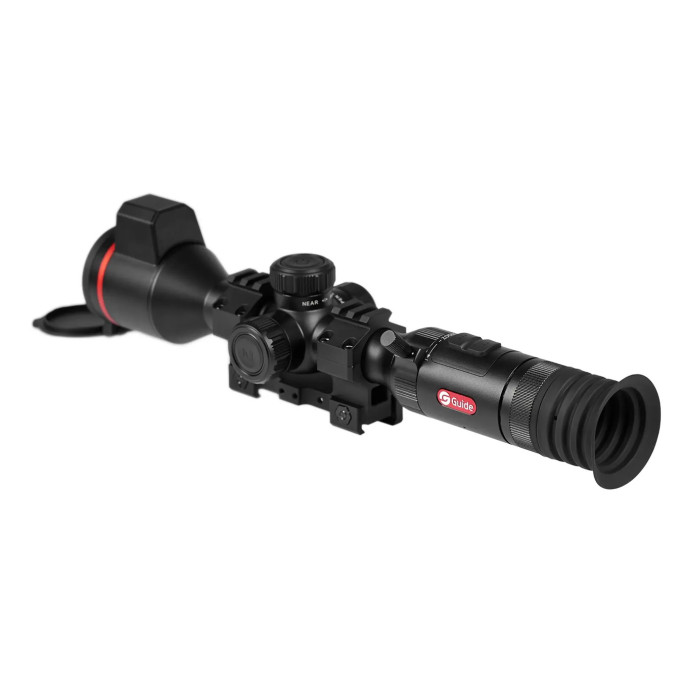 Прицел тепловизионный Guide TU435L 3.0 4.4-17.6x35 400x300@12 мкм с дальномером 1500 м