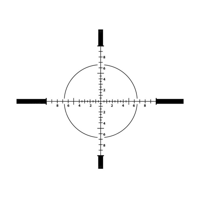 Приціл U.S. Optics SR-6S 1.5-6x28 F1 марка JNG MIL з підсвічуванням. МРАД