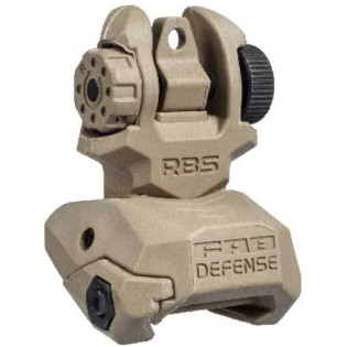 Цілик складаний FAB Defense RBS на Picatinny. Desert Tan