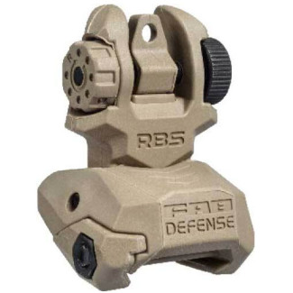 Цілик складаний FAB Defense RBS на Picatinny. Desert Tan