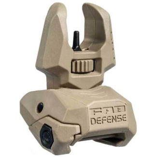 Мушка складна FAB Defense FBS на Picatinny. Coyote Tan
