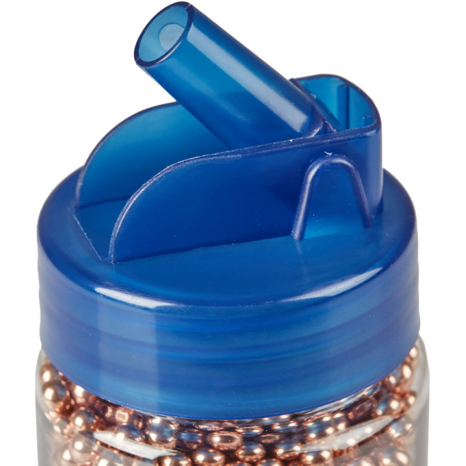 Шарики ВВ "Шаровая молния" кал. 4.5 мм стальные омедненные. 1500 шт/уп