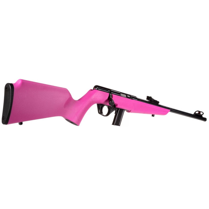 Карабін RB22 COMPACT 22LR 16.5" на 10 набоїв BK/PINK