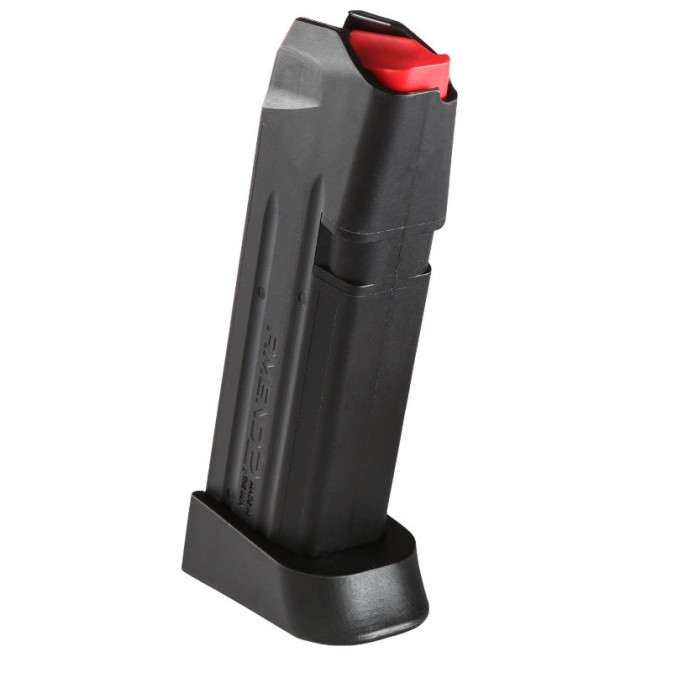 Магазин Amend A2-19 9mm 15 патронов в черном цвете для Glock* 19