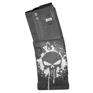 Магазин MFT EDP (30 патронов) AR15 5.56x45мм .223 Rem .300 AAC PUNISHER SPLAT белый