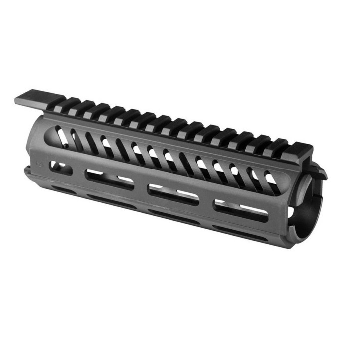 Система для карабина AR15 длиной 7 дюймов чёрного цвета Tekko Metal Drop In MLOK Rail System Black
