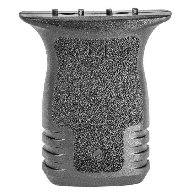 Компактная вертикальная рукоятка с текстурной отделкой React Compact Vertical Grip MLOK Direct Connect чёрная