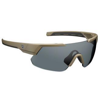 Magpul® Defiant очки, поляризованные – FDE оправа, серые линзы