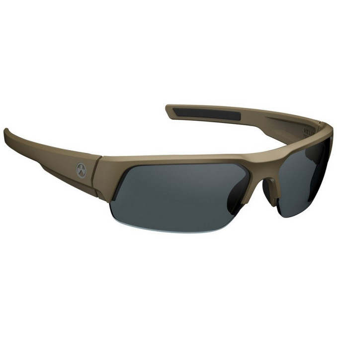 Magpul® Helix очки, поляризованные – FDE оправа, серые линзы
