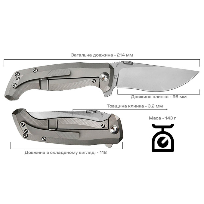 Ніж Artisan Kami S35VN Micarta  