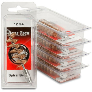 Спиральный ершик Bore Tech для ружей кал. 12. Резьба 5/16-27. Материал - бронза