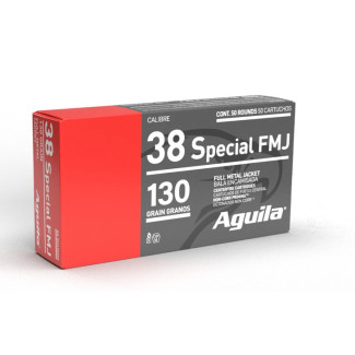 Патрон Aguila 38 Special FMJ 130GR
