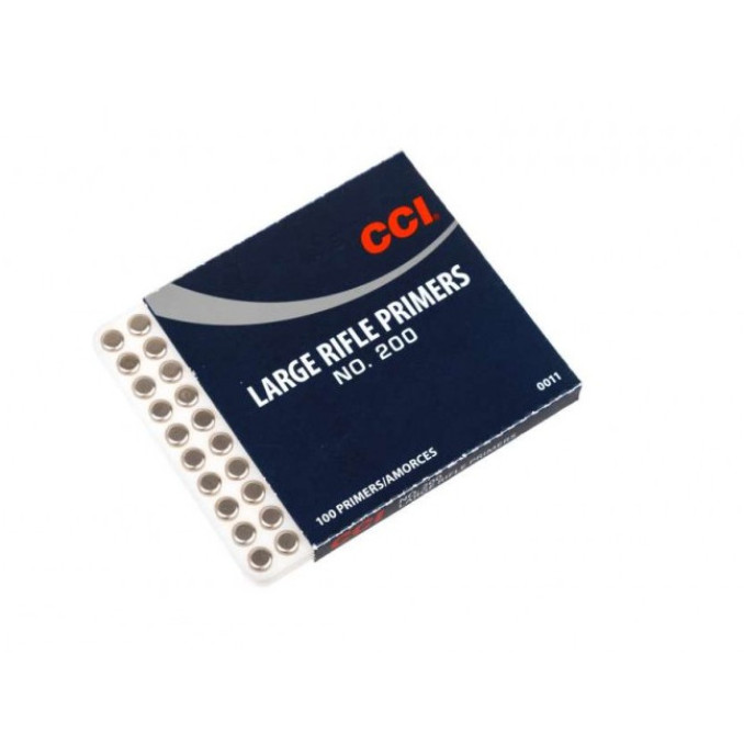 Капсюль CCI 200 STD Large Rifle Primer (308, 30-06, 7.62x39, 8х57,243)