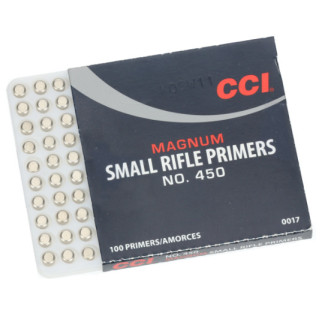 Капсюль CCI 450 MAG SMALL RIFLE PRIMER (223Rem, 308Palma)