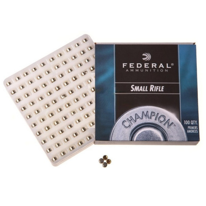 Капсюль Federal CHAMPION Small Rifle (223Rem, 308Palma)