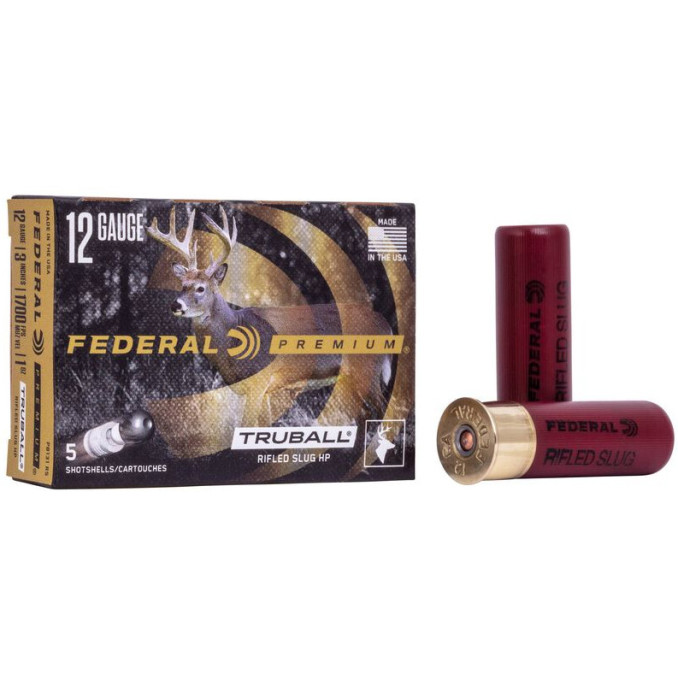 Куля Federal TruBall Rifled Slug кал. 12/70, 5/250 шт, 28,4 гр