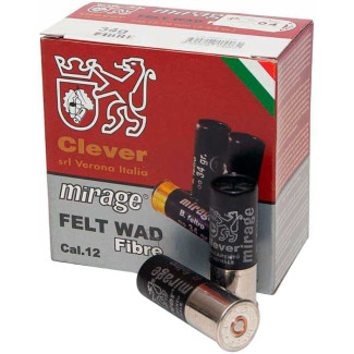 Мисливський патрон MIRAGE T4 Felt Wad (б/к, фетровий пиж) к.12/22/70 №7 (2,5 мм) 34 г