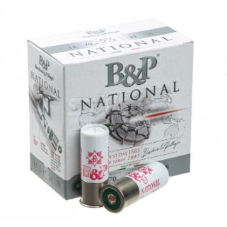 Патрон спортивный B&P NATIONAL к.12/20/70 25/250шт. №9.5 24гр