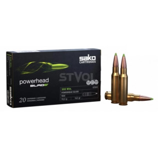 Патроны нарезные Sako Blade 308WIN SP 10,37г. 200шт.