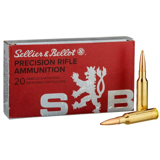 Патрон Sellier & Bellot кал. 6.5 Creedmoor HPBT, 9.2 г (142 Gr)