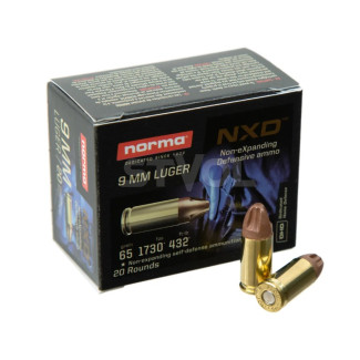 Патрон нарізний Norma Self Defense – 9mm Luger NXD 65 GR