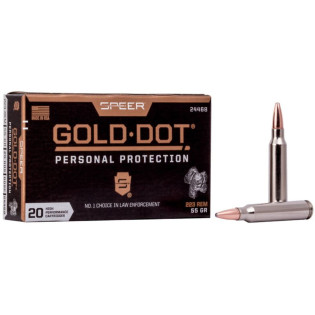Патрон нарізний SPEER Gold Dot Rifle Personal Protection, 223 Rem, 55GR, GDSP