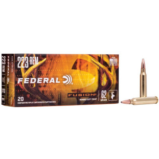 Нарізний патрон Federal Fusion, .223 Rem, FSP, 62 Gr (4 г), 914 м/с