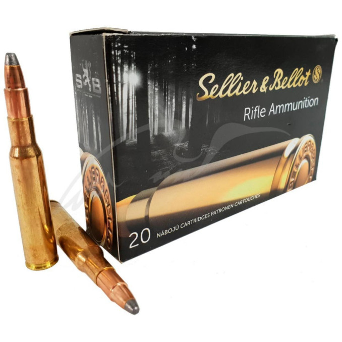 Патрон Sellier & Bellot кал. 7x57 куля SPCE маса 11,2 г/173 грана. Поч. швидкість 725 м/с.