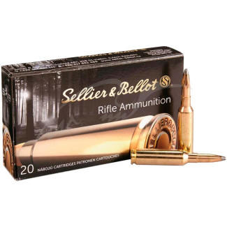 Патрон Sellier & Bellot кал. 6.5 Creedmoor куля SP маса 8,5 г/131 гран. Поч. швидкість 835 м/сек.