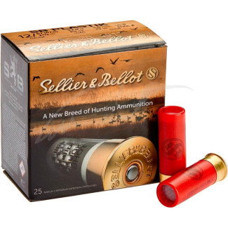 Патрон Sellier & Bellot PLASTIK кал. 12/67,5 дробь №3 (3,50 мм) навеска 32 г Felt