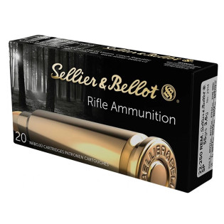 Патрон Sellier & Bellot кал. 22-250 Rem пуля SP масса 3,6 г/ 55 гр