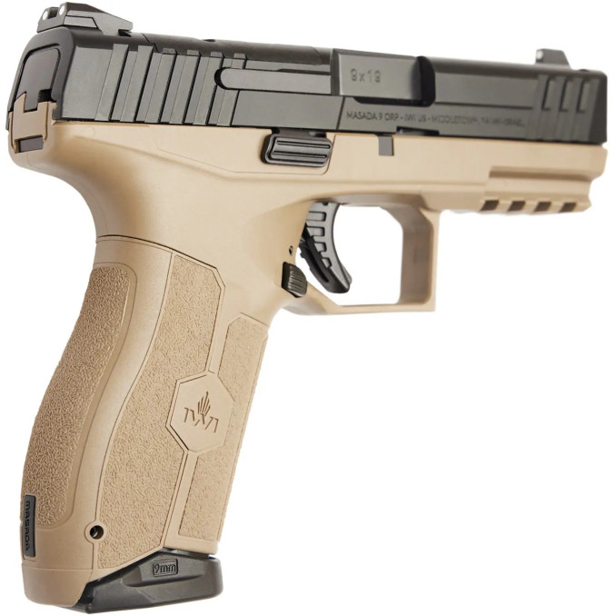 Пистолет спортивный IWI MASADA ORP 4.1" кал. 9 мм (9х19). FDE