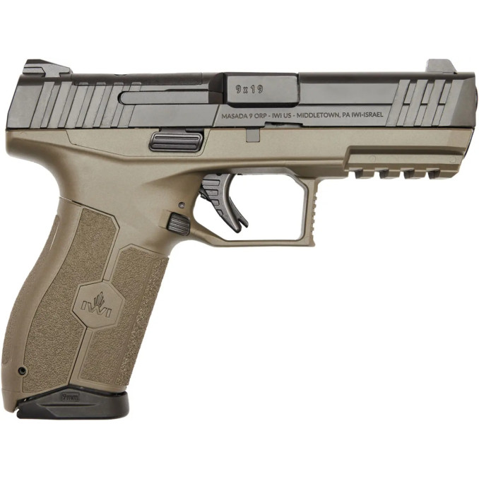 Пістолет спортивний IWI MASADA ORP 4.1" кал. 9 мм (9х19). OD Green