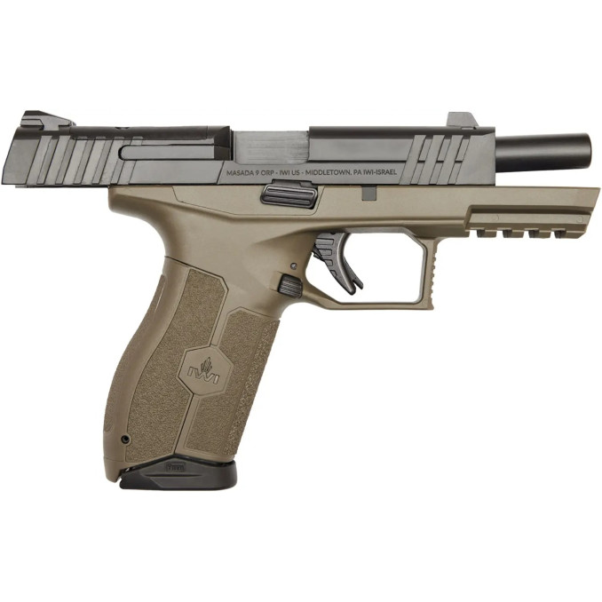 Пістолет спортивний IWI MASADA ORP 4.1" кал. 9 мм (9х19). OD Green