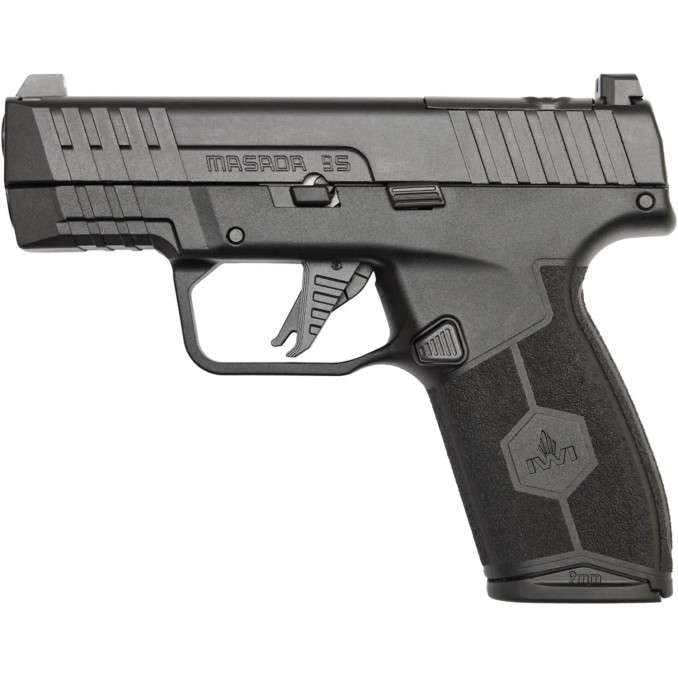 Пистолет спортивный IWI MASADA Slim ORP 3.44" кал. 9 мм (9х19). Black