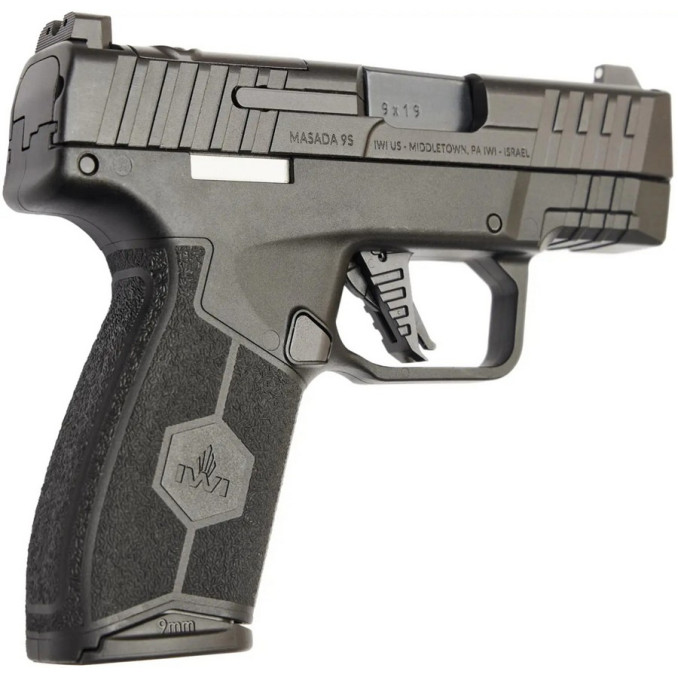 Пистолет спортивный IWI MASADA Slim ORP 3.44" кал. 9 мм (9х19). Black