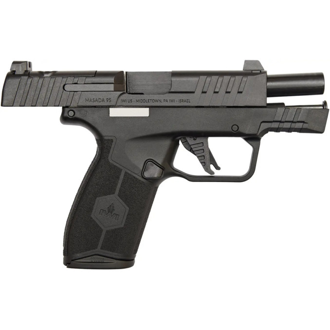 Пистолет спортивный IWI MASADA Slim ORP 3.44" кал. 9 мм (9х19). Black