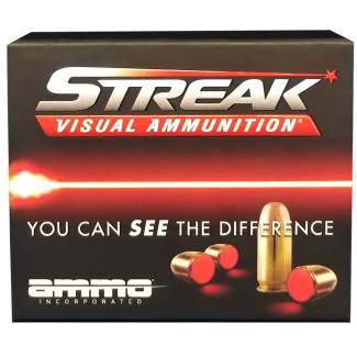 Патрон Ammo Inc Streak кал. 45 AUTO куля TMC 230 гран (14,9 г). Червоний