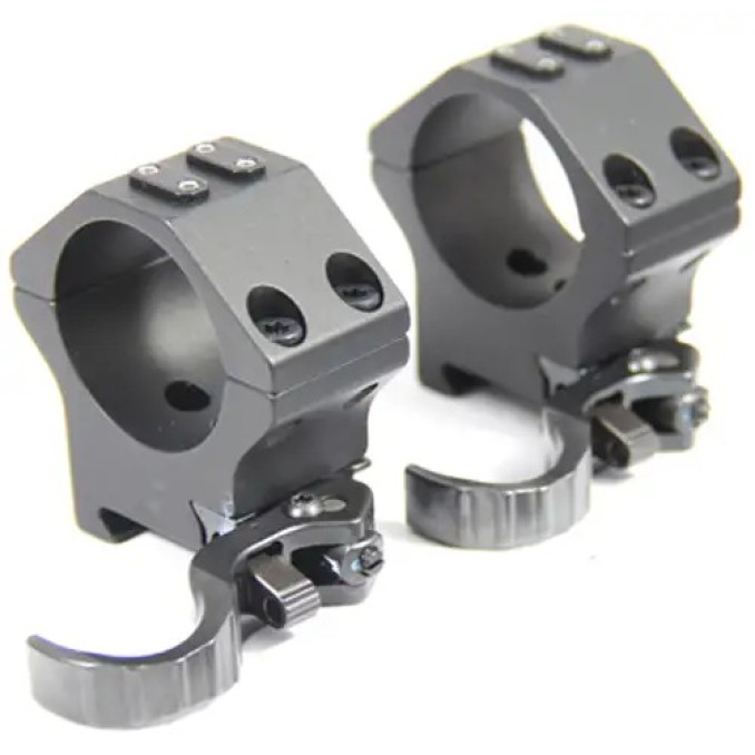 Швидкознімні кільця Recknagel ERA-TAC. D-30 мм.Medium. Weaver/Picatinny