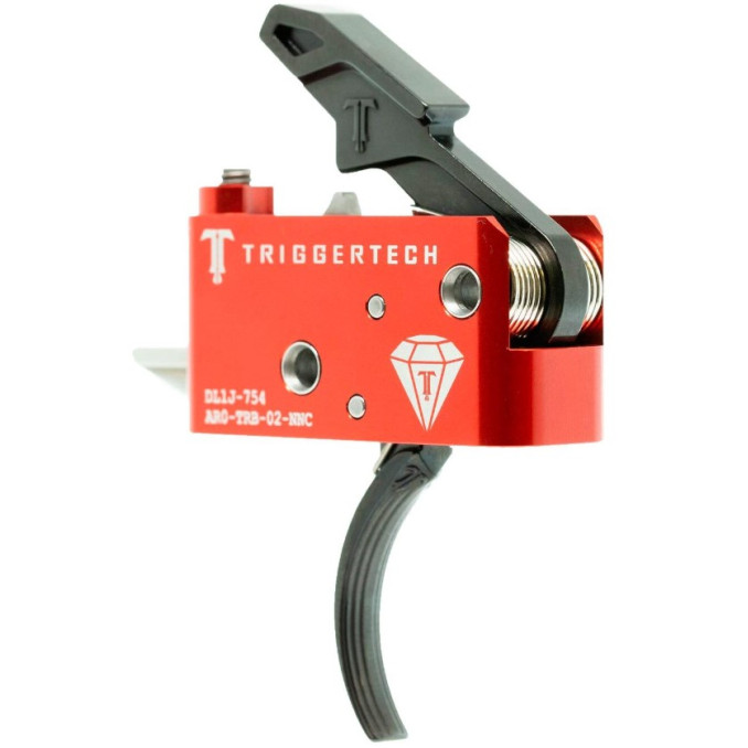 УСМ TriggerTech Diamond Curved для AR15. Регулируемый двухступенчатый