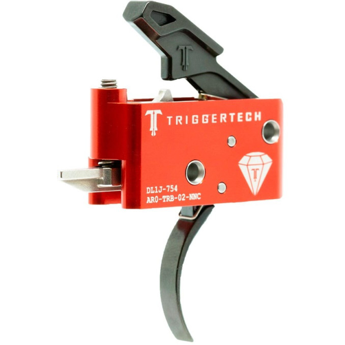 УСМ TriggerTech Diamond Curved для AR15. Регулируемый двухступенчатый