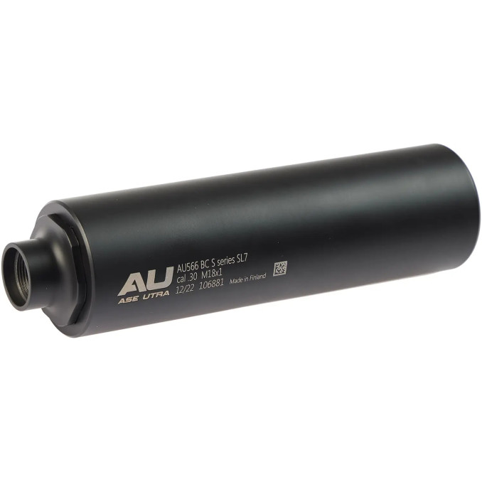 Саундмодератор Ase Utra SL7 CeraKote .30 (под кал. 270 Win; 7x64; 7mm Rem Mag; 308 Win; 30-06 и 300 Win Mag). Резьба - M18x1.