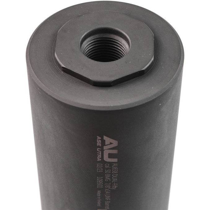 Саундмодератор Ase Utra DUAL-Fifty (под кал. 50 BMG). Резьба - 7/8"-14 UNF ((в карабінах Barrett)