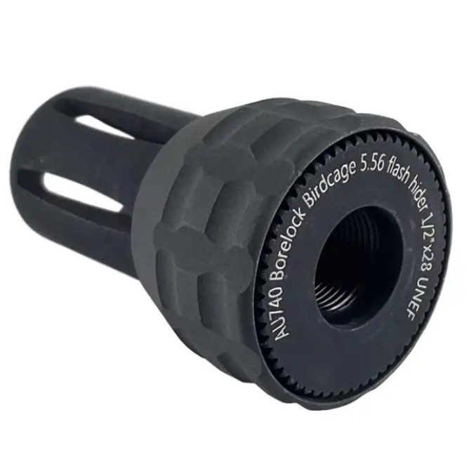 Пламегаситель ASE UTRA BoreLock Birdcage 5,56 кал. 224 1/2"x28