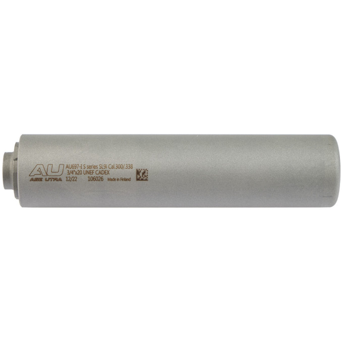 Саундмодератор Ase Utra SL9i .300-.338 (под кал. 9,3x62; 9,3х64; 9,3x74 R; 300 Win Mag; 338 Win Mag и 338 Lapua Mag). Резьба - 3/4"-20 UNEF CADEX