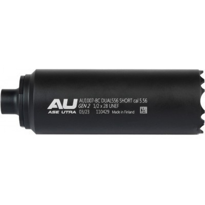 Саундмодератор Ase Utra DUAL Cerakote кал .223. Резьба - 1/2" x 28