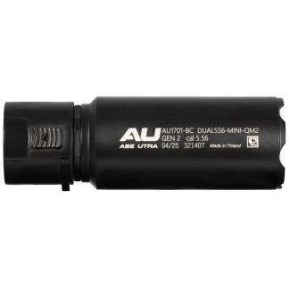 Саундмодератор Ase Utra DUAL556-Mini-QM2 Short Black кал. 224 QM2