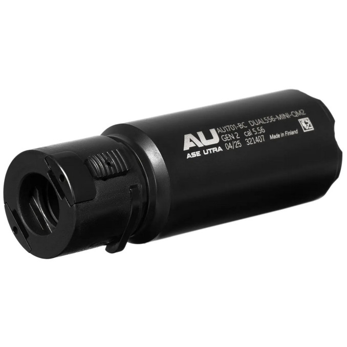 Саундмодератор Ase Utra DUAL556-Mini-QM2 Short Black кал. 224 QM2